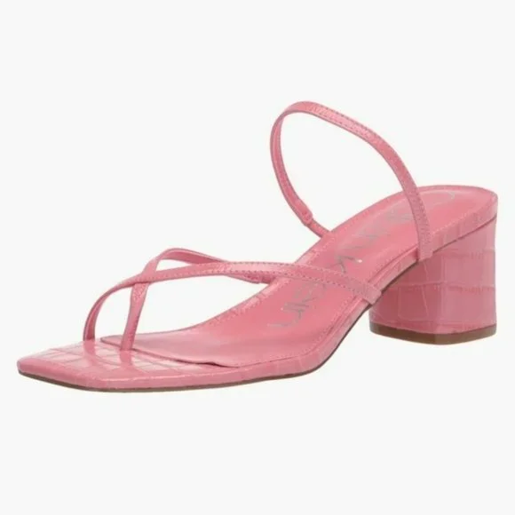 Calvin Klein Becca Strappy Slide Sandals Pink -8.5 - Picture 1 of 10